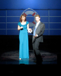 Mark Ledbetter and Tari Kelly performing at Anything Goes group sales event